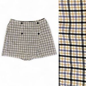 Vintage Liz Claiborne Lizsport Plaid Mini Skort 90s